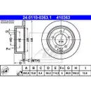 ATE 24.0110-0363.1 Bremsscheiben 2 Stück JEEP