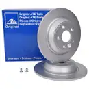 ATE 24.0111-0145.1 Bremsscheiben 2 Stück FORD
