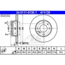 ATE 24.0111-0130.1 Bremsscheiben 2 Stück FIAT