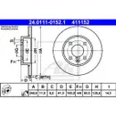 ATE 24.0111-0152.1 Bremsscheiben 2 Stück OPEL
