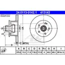 ATE 24.0113-0142.1 Bremsscheiben 2 Stück VW