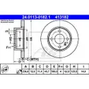 ATE 24.0113-0182.1 Bremsscheiben 2 Stück SKODA