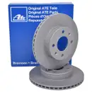 ATE 24.0118-0145.1 Bremsscheiben 2 Stück KIA