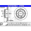 ATE 24.0118-0709.1 Bremsscheiben 2 Stück TOYOTA