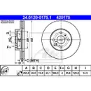 ATE 24.0120-0175.1 Bremsscheiben 2 Stück TOYOTA