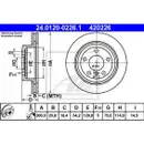 ATE 24.0120-0226.1 Bremsscheiben 2 Stück BMW