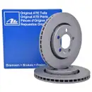 ATE 24.0122-0163.1 Bremsscheiben 2 Stück VW