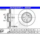 ATE 24.0122-0147.1 Bremsscheiben 2 Stück FIAT