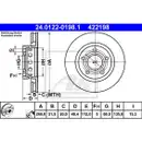 ATE 24.0122-0198.1 Bremsscheiben 2 Stück AUDI