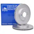 ATE 24.0123-0113.1 Bremsscheiben 2 Stück FORD