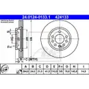 ATE 24.0124-0133.1 Bremsscheiben 2 Stück SAAB