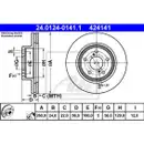 ATE 24.0124-0141.1 Bremsscheiben 2 Stück SUBARU