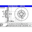 ATE 24.0126-0119.1 Bremsscheiben 2 Stück VW