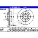 ATE 24.0126-0111.1 Bremsscheiben 2 Stück OPEL