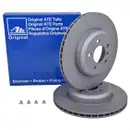ATE 24.0124-0233.2 Bremsscheiben 2 Stück BMW