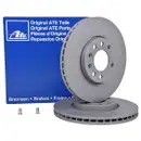 ATE 24.0125-0119.1 Bremsscheiben 2 Stück SAAB