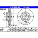 ATE 24.0125-0140.1 Bremsscheiben 2 Stück TOYOTA