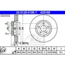 ATE 24.0125-0195.1 Bremsscheiben 2 Stück MAZDA