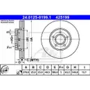 ATE 24.0125-0199.1 Bremsscheiben 2 Stück FORD