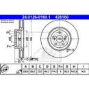 ATE 24.0126-0160.1 Bremsscheiben 2 Stück TOYOTA