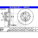 ATE 24.0128-0101.1 Bremsscheiben 2 Stück BMW