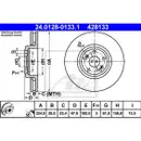 ATE 24.0128-0133.1 Bremsscheiben 2 Stück RENAULT
