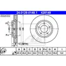 ATE 24.0128-0148.1 Bremsscheiben 2 Stück CHRYSLER
