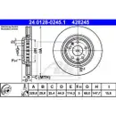 ATE 24.0128-0245.1 Bremsscheiben 2 Stück RENAULT