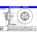 ATE 24.0130-0107.1 Bremsscheiben 2 Stück BMW