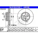 ATE 24.0130-0109.1 Bremsscheiben 2 Stück BMW