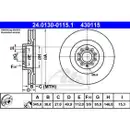 ATE 24.0130-0115.1 Bremsscheiben 2 Stück VW