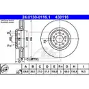 ATE 24.0130-0116.1 Bremsscheiben 2 Stück VOLVO