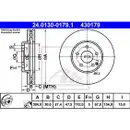 ATE 24.0130-0179.1 Bremsscheiben 2 Stück MERCEDES-BENZ