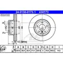ATE 24.0130-0173.1 Bremsscheiben 2 Stück BMW