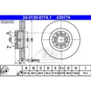 ATE 24.0130-0174.1 Bremsscheiben 2 Stück AUDI