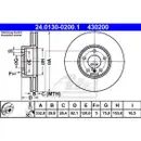 ATE 24.0130-0200.1 Bremsscheiben 2 Stück BMW