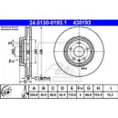 ATE 24.0130-0193.1 Bremsscheiben 2 Stück AUDI