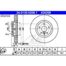 ATE 24.0130-0208.1 Bremsscheiben 2 Stück OPEL