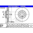 ATE 24.0130-0220.1 Bremsscheiben 2 Stück VW
