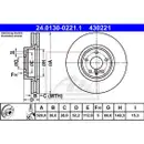 ATE 24.0130-0221.1 Bremsscheiben 2 Stück AUDI