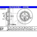 ATE 24.0132-0158.1 Bremsscheiben 2 Stück MERCEDES-BENZ