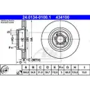 ATE 24.0134-0100.1 Bremsscheiben 2 Stück AUDI