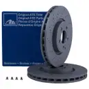ATE 24.0132-0170.1 Bremsscheiben 2 Stück MERCEDES-BENZ