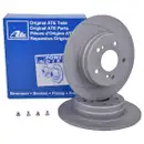 ATE 24.0309-0114.1 Power Disc Bremsscheiben 2 Stück MERCEDES-BENZ