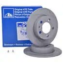 ATE 24.0309-0123.1 Power Disc Bremsscheiben 2 Stück VW