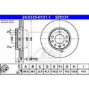 ATE 24.0325-0131.1 Power Disc Bremsscheiben 2 Stück OPEL