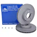ATE 24.0330-0107.1 Power Disc Bremsscheiben 2 Stück BMW