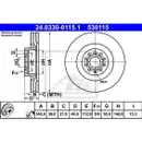 ATE 24.0330-0115.1 Power Disc Bremsscheiben 2 Stück VW