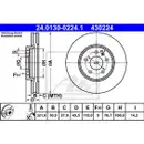 ATE 24.0130-0224.1 Bremsscheiben 2 Stück OPEL