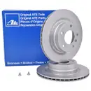 ATE Bremsenset Scheiben Ø300 belüftet Beläge Ceramic WK hinten BMW 1er 3er